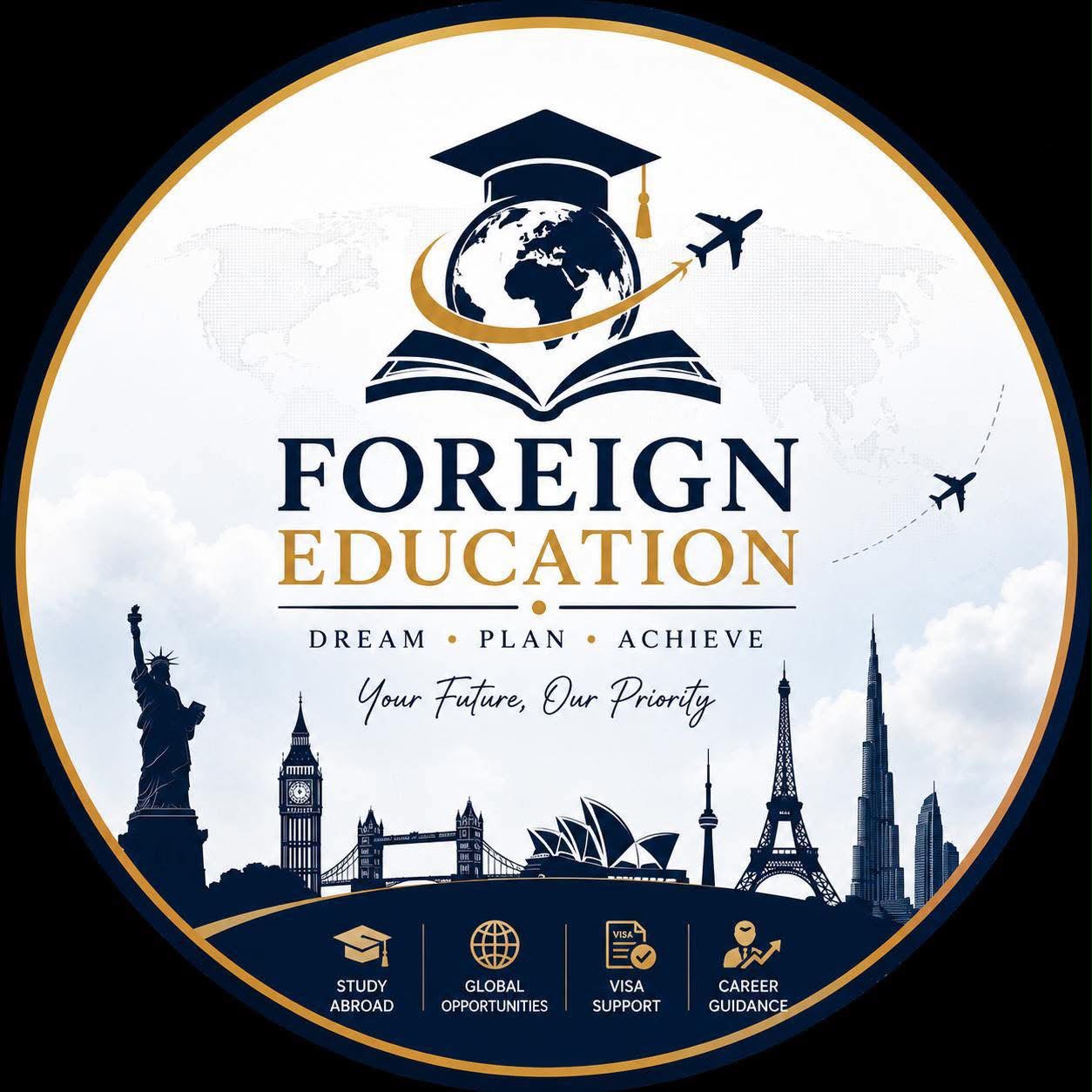 Foreign Education Destination Logo